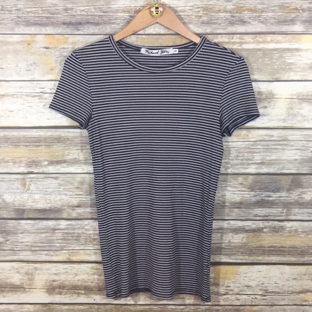 Sold - Michael Stars striped crew neck tee